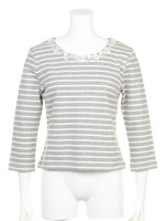 PALE FLOWER BOR/グレー