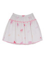 lipprint skirt/pink