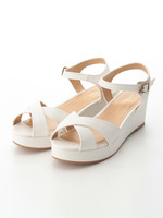 クロスストラップサンダル/Black