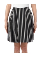 ストライプフレアスカート/ブラック(019)