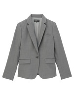 ピンストライプテーラードジャケット/ダークグレー(313)