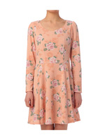 フラワープリントワンピース/ピンク系(172)