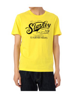 フロッキーロゴプリントTシャツ/イエロー系(031)