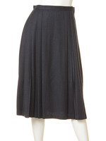 プリーツスカート/ネイビー