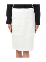 ミラノリブタイトスカート/ホワイト系(002)