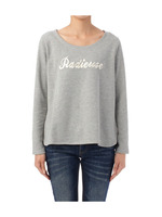 刺しゅうロゴ裏毛カットソー/グレー(012)