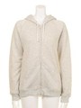LIGHT SWEAT ZIP HOODIE/NAVY