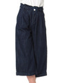 ガウチョパンツ/ネイビー