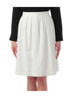 タイプライタータックフレアスカート/ホワイト(001)