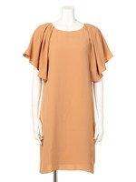 タックスリーブワンピース/ブルー