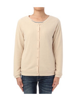 ビジュー付きプルーバー×クルーネックカーディガン/ベージュ(152)