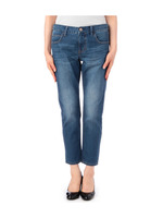 ボーイフレンドデニムパンツ/ブルー系(092)