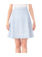 ワッフルフレアスカート/ホワイト(004)