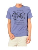 杢調サイクリングTシャツ/パープル系(083)