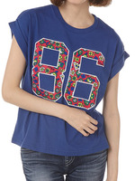 86 Tシャツ/L/NVY