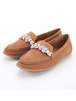 PJ/ビジューローファー/ピンク