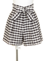 COCO LENO GINGHAM/ブラック