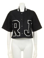 RJ Baseball Cropped Shirts/OFF WHITE