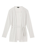 [S]ベルトつきノーボタンカーディガン/ネイビー(093)