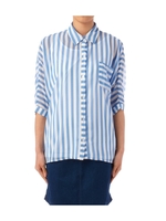 タンクトップ付きドルマンスリーブシャツ/ブルー系(390)