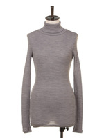 AWテレコ タートルネック プルオーバー/グレー