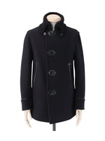 Violet Buffalo Wallows メルトンカラーコート/ネイビー系(094)