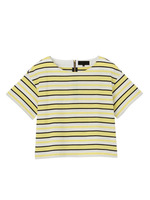 [L]マルチボーダープルオーバー/イエロー系(330)