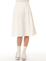 ・サーキュラースカート/Off White