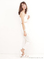 【KiiRA】GEORGETTE ALL IN ONE/BLUE
