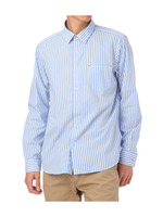 カラーストライプシャツ/ブルー系(392)