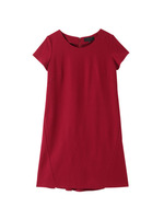 グログランジャージ半袖ワンピース/ベージュ系(052)