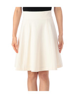 ジャージフレアスカート/ホワイト(004)