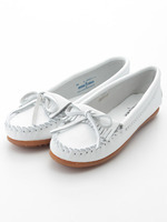 【MINNETONKA】スムースモカシン/ホワイト