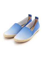 グラデーションゴムやわらかエスパドリーユ/ブルー雑材