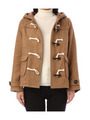 ショートダッフルコート/ベージュ(052)