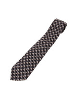 シルクチェックネクタイ/グレー系(213)