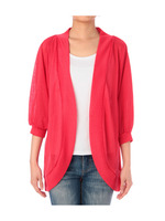 ラメ混ボレロカーディガン/イエロー系(032)