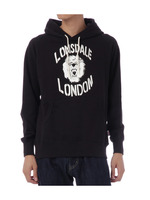 ロンズデールプリントスウェット/ブラック(019)