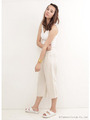 【KiiRA】GAUCHO PANTS/L.BEG