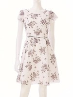 【美人百花6月号掲載】リーナローズワンピース/クロ