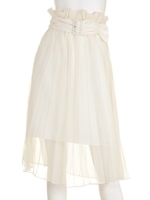 オーガンジースカート/CHECK