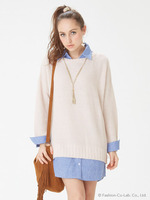 シャツニットOP/GRY