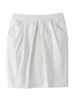 タックコクーンスカート/ホワイト(003)