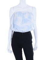 ペールトーンフラワープリントベアBL/オフ