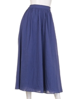 コットンマキシスカート/オフホワイト