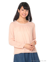 シュガーDotブラウス/ピンク