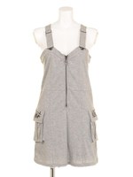 ミニジャンスカ/杢グレー