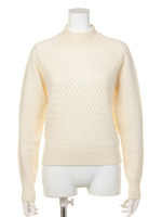 【BED&BREAKFAST】Basket Sweater/OFF WHITE