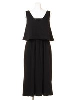 【BIJ】 3WAYカットロングOP/ブラック