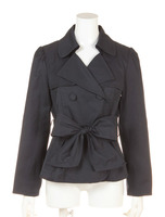 シンプルショートトレンチコート/LTピンク